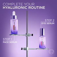 L'Oreal Paris L'Oréal Paris Hyaluronic Acid + Caffine Eye Serum, Revitalift Filler, 20ml