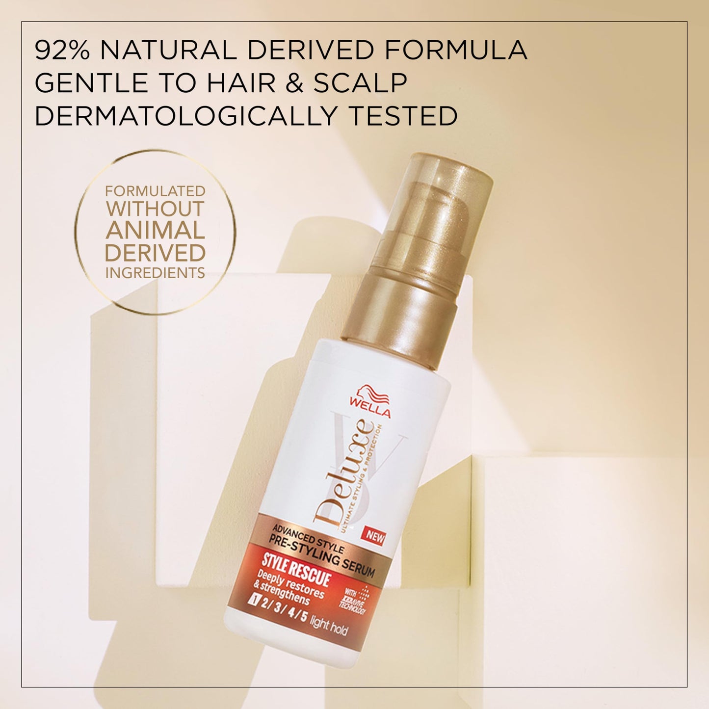 WELLA Wella Deluxe Style Rescue Pre-Styling Serum, 50ml