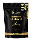 Ancient Extracts Shilajit Powder | Gold Grade – 75% Fulvic Acid | Energy, Focus, Recovery & Hormone Support | 85+ Trace Minerals | Tested for Purity & Safety | Sourced in the Kashmir Himalayas (50g)