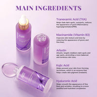 ANAI RUI ANAiRUi 5% Tranexamic Acid Serum 50 ml, Dark Spot Correcting Serum with Tranexamic Acid + Hyaluronic Acid + Niacinamide, Targets Hyperpigmentation, Even Skin Tone