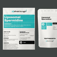 Youth & Earth Liposomal Spermidine | 60 Capsules of Spermidine Supplements for Hair Growth, Autophagy & Nail Growth