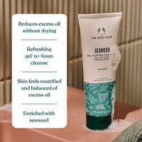 NEW! The Body Shop Seaweed Oil-Control Face Wash 125ml
