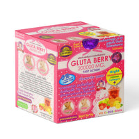Alizée Spa Gluta Berry 200000Mg Glutathione & Collagen Drink Anti Aging 10 Sachets Fast Actions Marine Collagen Skin Nourishment Skin Dark Spot & Anti-Acne (Pack of 1)