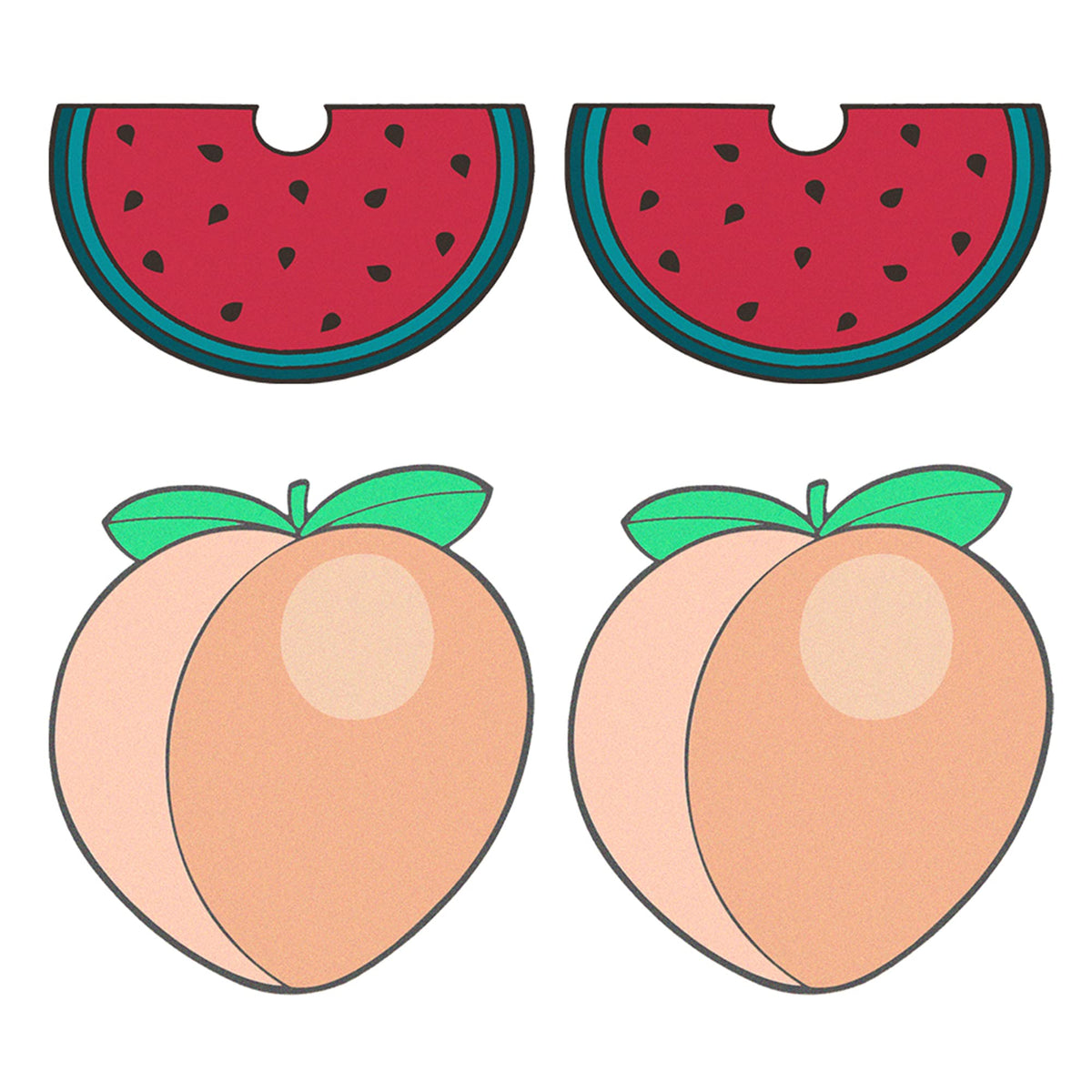 INC.redible Juicy Pair Boob and Bum Mask Duo, 50 ml