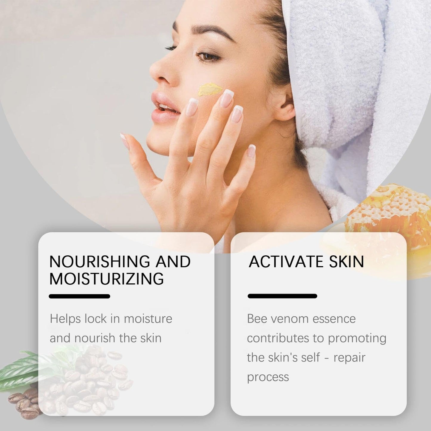 Maggikey Bee Venom Anti - Wrinkle Face Cream For Women. A Day And Night Moisturizer Suitable For All Skin Types. Helps, Targets The Look Of Wrinkles & Fine Lines