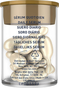 RoC - Retinol Correxion Line Smoothing Night Serum Capsules - Daily Anti-Wrinkle & Anti-Aging Treatment - Visibly Reduces Fine Lines & Wrinkles - Overnight Skincare - 10 Capsules