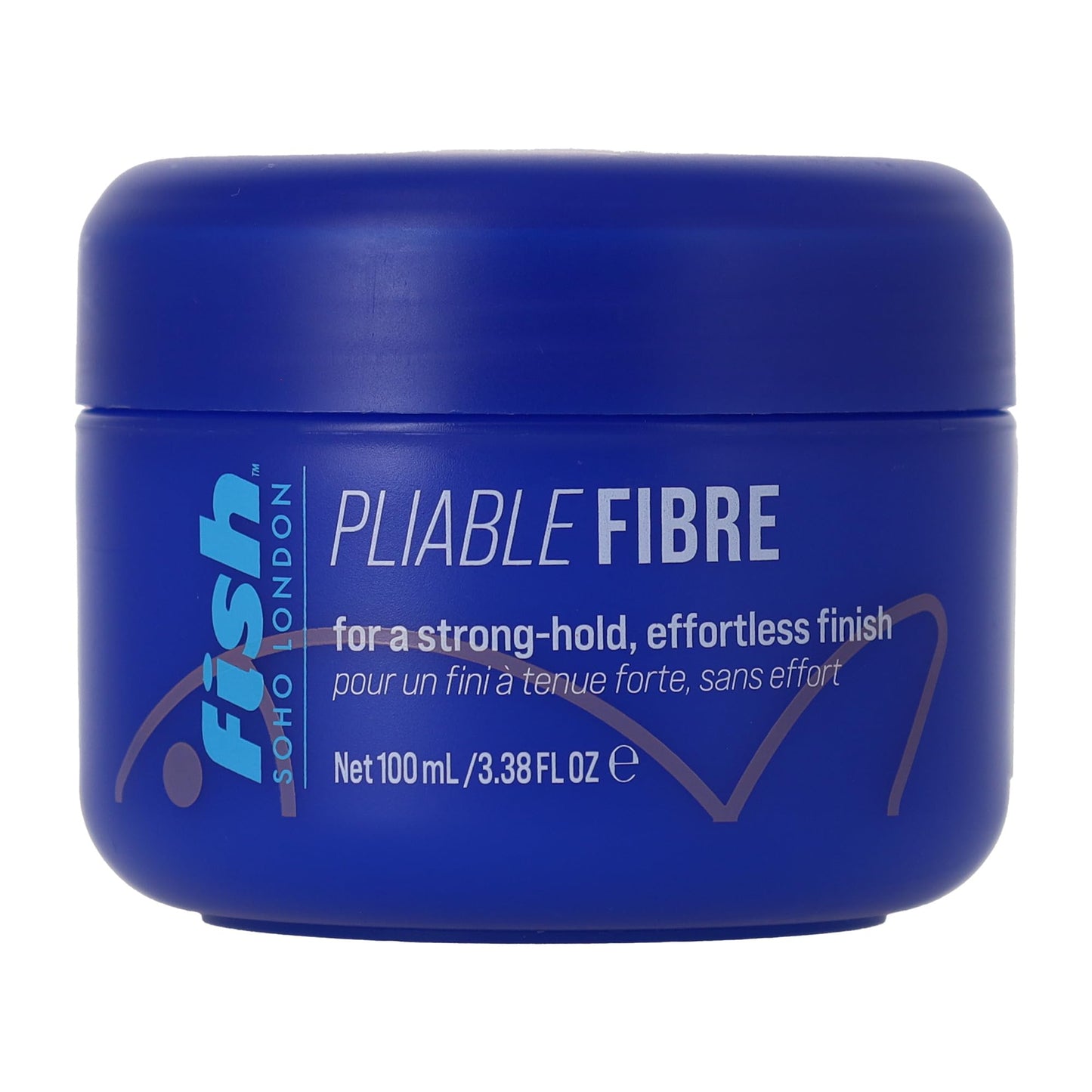 fish FISH Original Fishfibre Pliable Fibre, Mens Hair Styling Product Suitable for Short & Medium Length Hair. Stylist & Barber Used. Super Matt Finish Firm Hold, Natural & Defined Look, 100ml