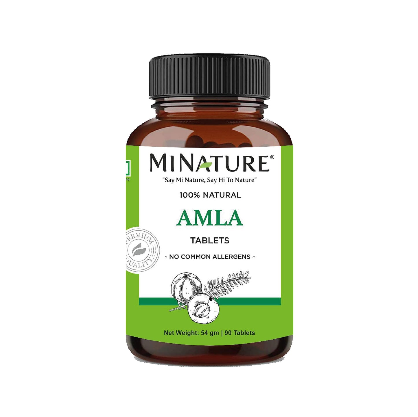 minature Amla Tablets -90 Tablets,1000mg| 45 Day Supply | 100% Natural Amla Tablet | Amalaki | phyllanthus emblica | Antioxidant | Immunity Booster | Vitamin C | Gluten Free | Vegan | from India