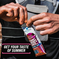 Kendal Mint Co. KMC NRG GEL: Refreshing Raspberry Mint Energy Gel | 27g Dual Carb | +Electrolytes | +B Vitamins | Informed Sport | Vegan | Gluten Free (6x70g)