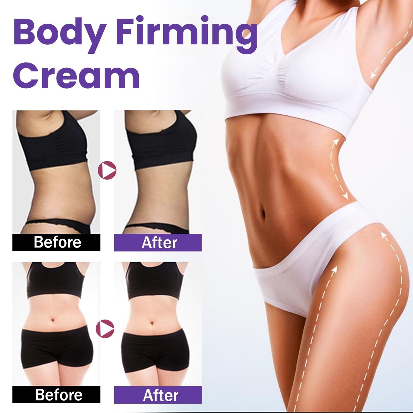 SingHao 100g Overnight Toning Body Firming Cream,F/irming Body Lotion,Anti-Wrinkle Skin Tightening C/ream,Fi/rming Cr/eam for Loose S/kin,Skin Firming Body Cre/am,Overnight Toning Whip,Anti Wrinkle Cream