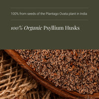 KIKI HEALTH KIKI Health Premium Certified Organic Psyllium Husk Powder | 100% Soluble Fiber for Digestion, GMO-Free, Rich in Nutrients, Gluten/Wheat-Free | Supports Digestive Wellness & Mineral Absorption - 275g