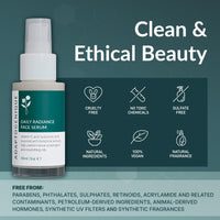 Adaptogenique Daily Radiance Face Serum with Vitamin C & Hyaluronic Acid. Hydrates, Brightens, & Fights Aging. Protects from Sun Damage. With Botanical Extracts, Adaptogens, and Nourishing Oils.