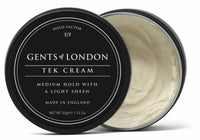 GENTS OF LONDON Gents of London Tek Cream, Medium Hold, Subtle Shine, Shape & Thickening, Gift For Men 75g