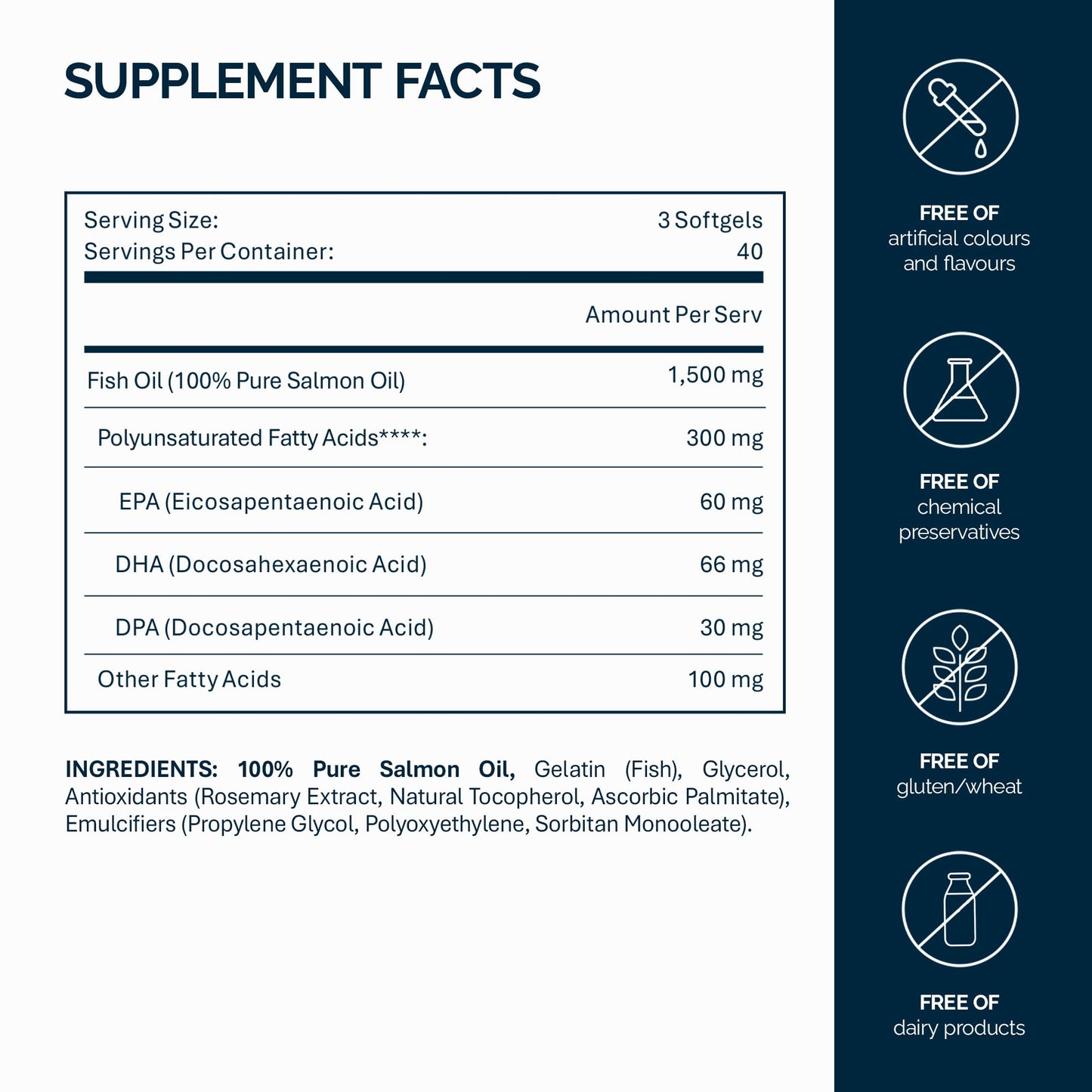 NFO Omega 3 6 9 Norwegian Fish Oil – 120 Mini Capsules | Norwegian Wild Salmon Oil | EPA DHA DPA | Complete Omega 3-6-9 Formula