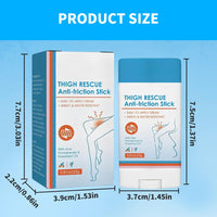 Xumann 3 PCS Anti Chafing Cream, Waterproof Anti Chafe Stick, Megababe Thigh Rescue Anti Friction Stick for Heel, Lower Arm, Thigh, Legs, Skin Protection