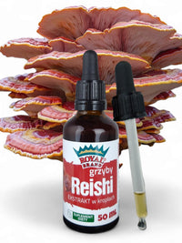 Royal Brand Reishi Mushroom Supplement/Our Reishi Mushroom Extract Promotes Longevity / Reishi Mushroom Tincture - 50ml / 1.7 Fl Oz