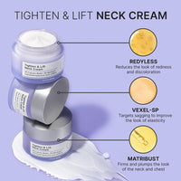 Tighten and Lift Neck Cream,Neck Firming Cream for Sagging Skin,Neck Tightening Cream with Collagen,Firming Cream for Loose Skin,Tighten & Lift Firming Neck Cream,Anti Aging Neck Cream-50ML