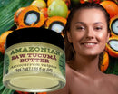 Nativilis Natural Essential Oils Nativilis Amazonian Raw TUCUMA BUTTER (Astrocaryum vulgare) – GREAT HAIR CONDITIONER - HIGH CONCENTRATION VITAMIN-A BETA-CAROTENE - SKIN and Hair Care - nourishing, moisturizing, antioxidant - Copaiba