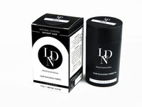 LDN Professional Twin Pack Hair Fibres for Hair Loss and Thinning Hair, Multi Pack with 2 bottles (Black)