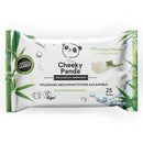 The Cheeky Panda Bamboo make-up wipes, rose, 25 wet wipes per pack, biodegradable, super soft and sustainable