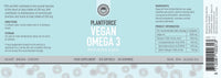 Plantforce Vegan Omega 3 - Rich in EPA& DHA - 60 Servings - 120 Softgels