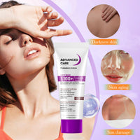 Maggidea Sunscreen SPF 100+, Sun Cream SPF 100 PA+++, SPF 100 Sunscreen, Ultra Light UV Protetion sunscreen, No Sticky Ultra Light UV Protetion sun Block Face sunscreen for Body and Face