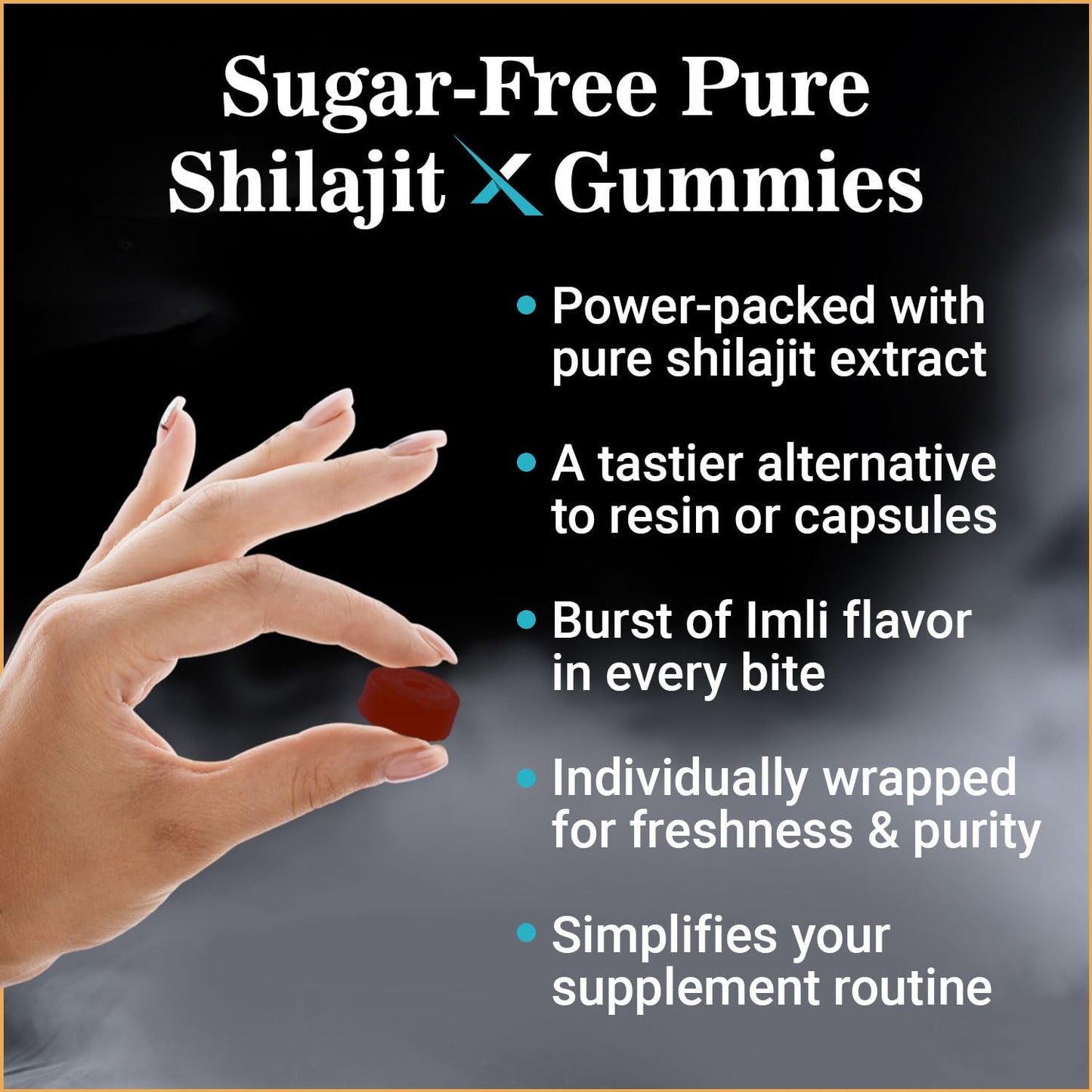 NOTTY BOY Notty Boy Pure Shilajit Gummies with Great Taste Pack of 30
