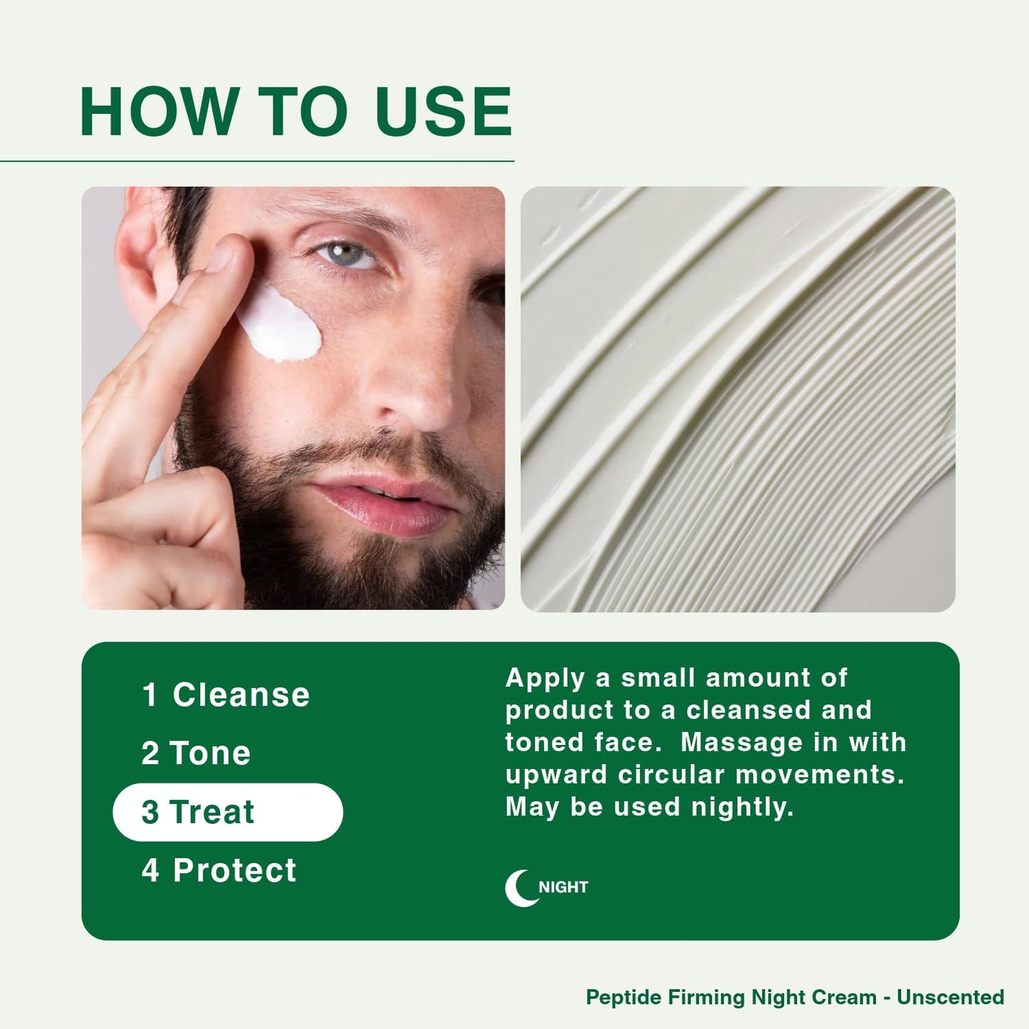 facetheory Peptide Firming Night Cream (Unscented) - Anti Wrinkle Night Cream with Melatonin to Repair & Nourish Skin - Night Moisturiser to Reduce Fine Lines & Wrinkles & Restore Firmness (50 ml)