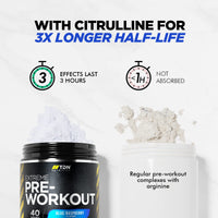 TDN Pre Workout Supplement - Extreme Pre Workout Powder - 40 Servings - UK Made Premium preworkout Drink with beta-Alanine, Taurine, L-Isoleucine, D-aspartic Acid, L-valine, Caffeine