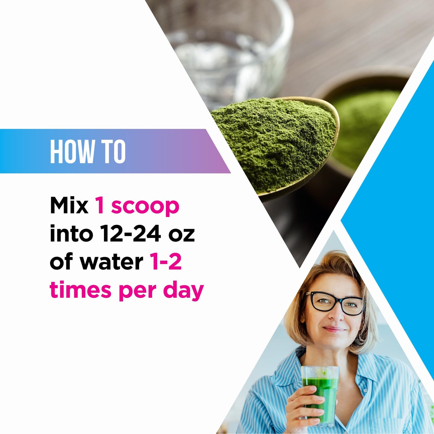 Livingood Daily Greens, Unflavored - Super Greens Powder for Gut Health - Green Blend Superfood w/Spirulina, Chlorella, Veggie, Fruits, Herbs, Prebiotics & Enzymes - Smoothie Mix - 30 Servings