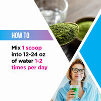 Livingood Daily Greens, Unflavored - Super Greens Powder for Gut Health - Green Blend Superfood w/Spirulina, Chlorella, Veggie, Fruits, Herbs, Prebiotics & Enzymes - Smoothie Mix - 30 Servings