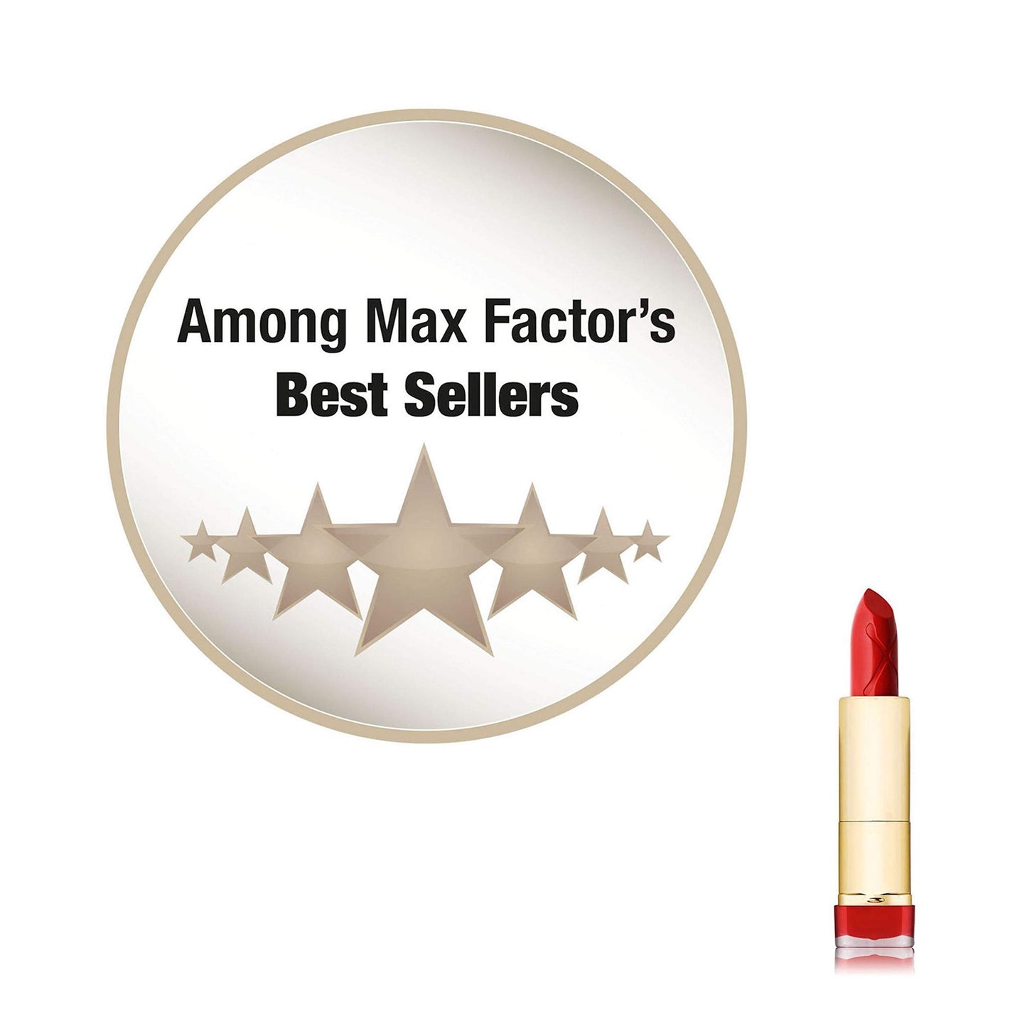 Max Factor Colour Elixir Lipstick, Includes Vitamin E, 853 Chilli, 29 ml