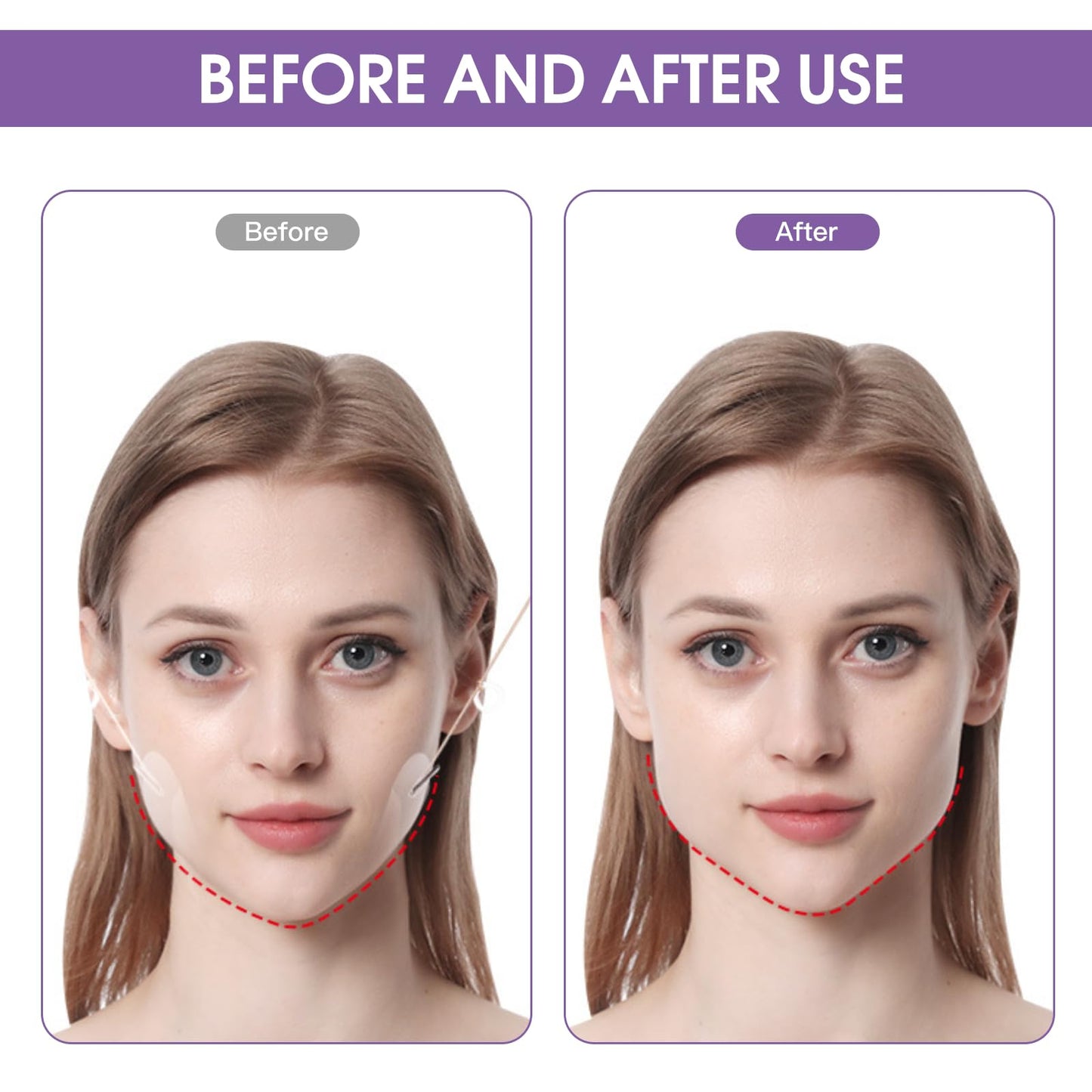 Bettinay 80 PCS Face Lift Tape Invisible with 16 Lifting Ropes, Instant Facelift Sticke for Skin Firming Makeup Lifting Tool