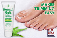 Miracle of Aloe, Toenail Soft 60% UltraAloe Temporary Nail Softening Cream 28.3g