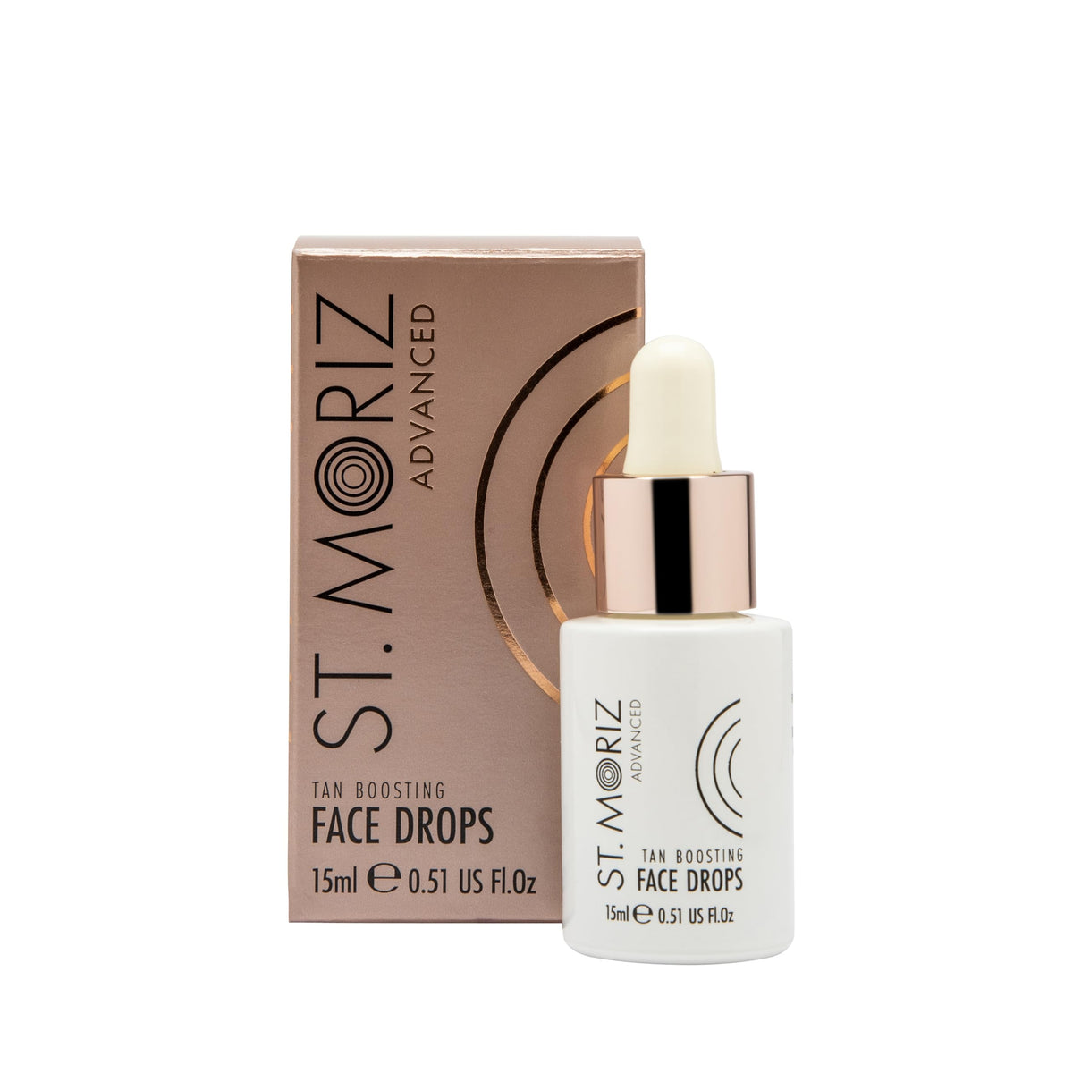 ST. MORIZ St Moriz Advanced Face Tanning Drops | Add Bronzing Drops to Skin Care for Custom Gradual Face Tan & Sunkissed Glow | With Hydrating Aloe Vera | Dermatologically Tested | Vegan & Cruelty Free | 15ml