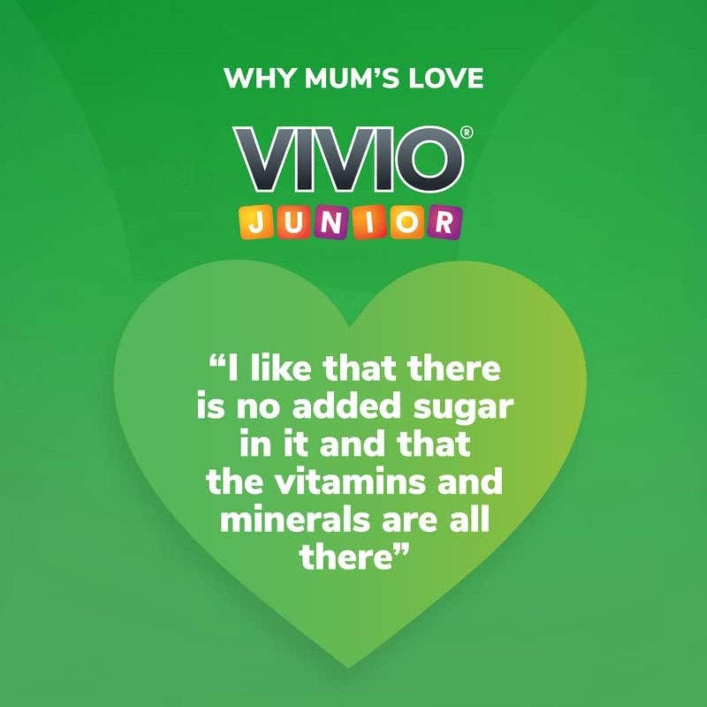 VIVIO JUNIOR VIVIO Junior Multivitamin Tonic for Kids – 12 Added Vitamins Plus Zinc & Iodine to Support Your Child’s Immunity & Cognitive Function - Orange - 250ml