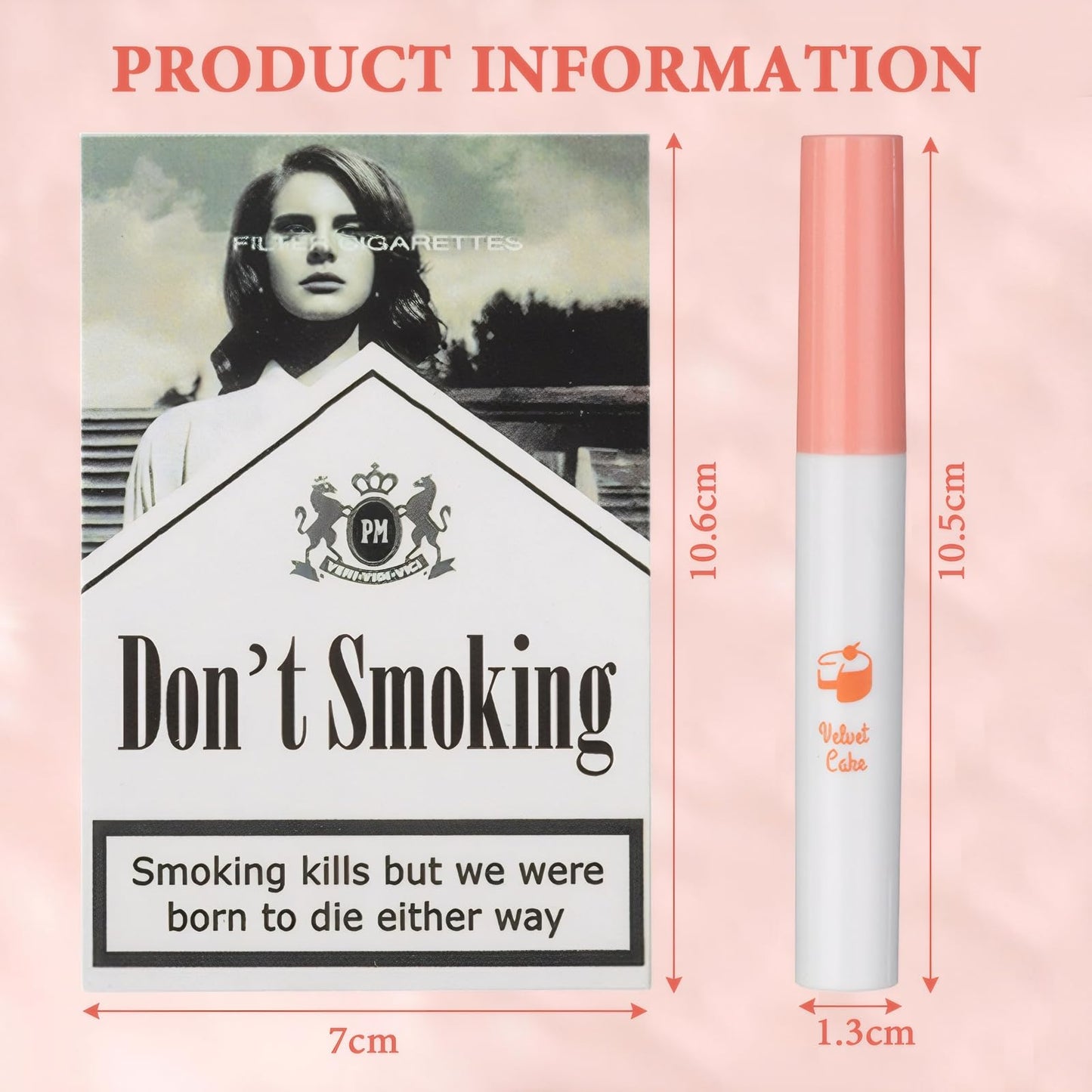 LINXINS Lana Del Rey Lipstick, Matte Lipstick Sets for Women Long Lasting Plumping Lip Gloss 10 PCS High Pigmented Velvety Waterproof Natural LipStick Makeup Gifts Set