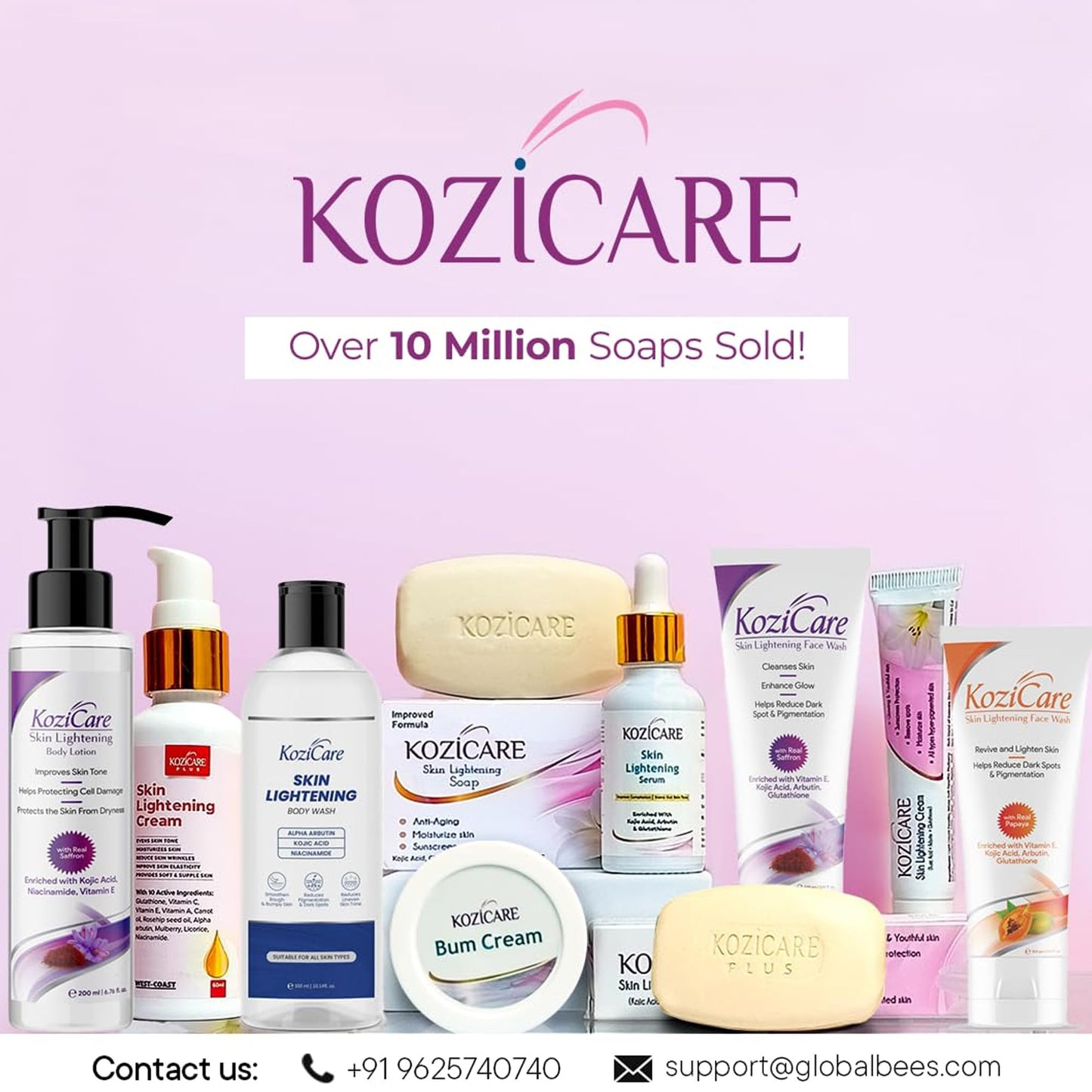 HealthVit West Coast KOZICARE Skin Whitening Cream, 15g