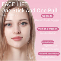 TUHOWEWZ Face Lift Tape, 20 Pcs Invisible V Face Sticker with 8 Lifting Ropes, Instant Makeup Facade Lift Tool, Face Lift Stickers for Wrinkles,Double chin,Jowls,Eyes,Tightening Skin Makeup Lift Tools