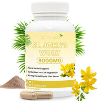 ProBotanics St John’s Wort Capsules 900mg Per Serving (10:1 Extract Equivalent. to 9000mg) | 0.3% Hypericin | Traditional Herbal Support for Mood & Natural Stress Support Supplement - 60 Capsules