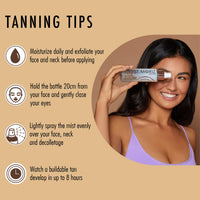 ST. MORIZ St Moriz Advanced Tanning Face Mist in Medium | With Aloe Vera & Vitamin E For Gradual Face Tan & Skin Care Benefits | Hydrating Vegan Fake Tan Spray for Face | Tanning Water | Cruelty Free | 150ml