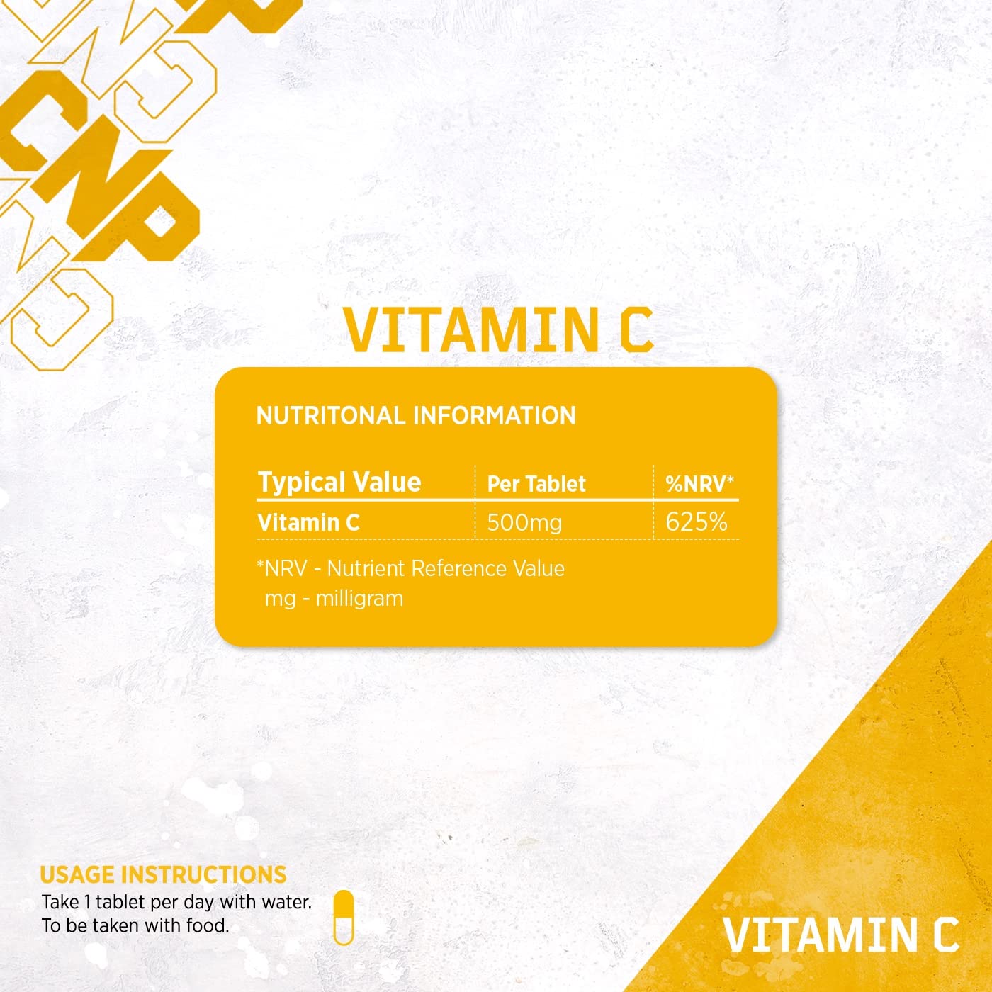 CNP Professional Vitamin Range, Vitamin C & D. Complete Athlete & Daily Support (Vitamin C)