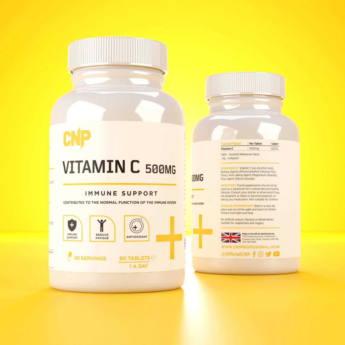 CNP Professional Vitamin Range, Vitamin C & D. Complete Athlete & Daily Support (Vitamin C)