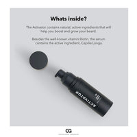 Copenhagen Grooming The Activator - Efficient Beard Growth Oil - Beard Oil for Men - Serum for Facial Hair Growth for Men - Oil Serum for Beard Growth & Beard Care