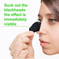 VIDIND Nose Strips Blackhead Pore Strips, Nose Strips Use Natural Bamboo Charcoal to Deeply Clean pores, Remove Blackheads, Acne, Oil and Impurities. Unisex (80 Pcs)