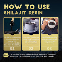 Nuevnaciy Shilajit Resin - Maximum Potency Natural Organic Shilajit Gold Grade 50g with Fulvic Minerals & Humic Acid, Strength & Stamina Booster for Men and Women, Vegan (Pack of 1)