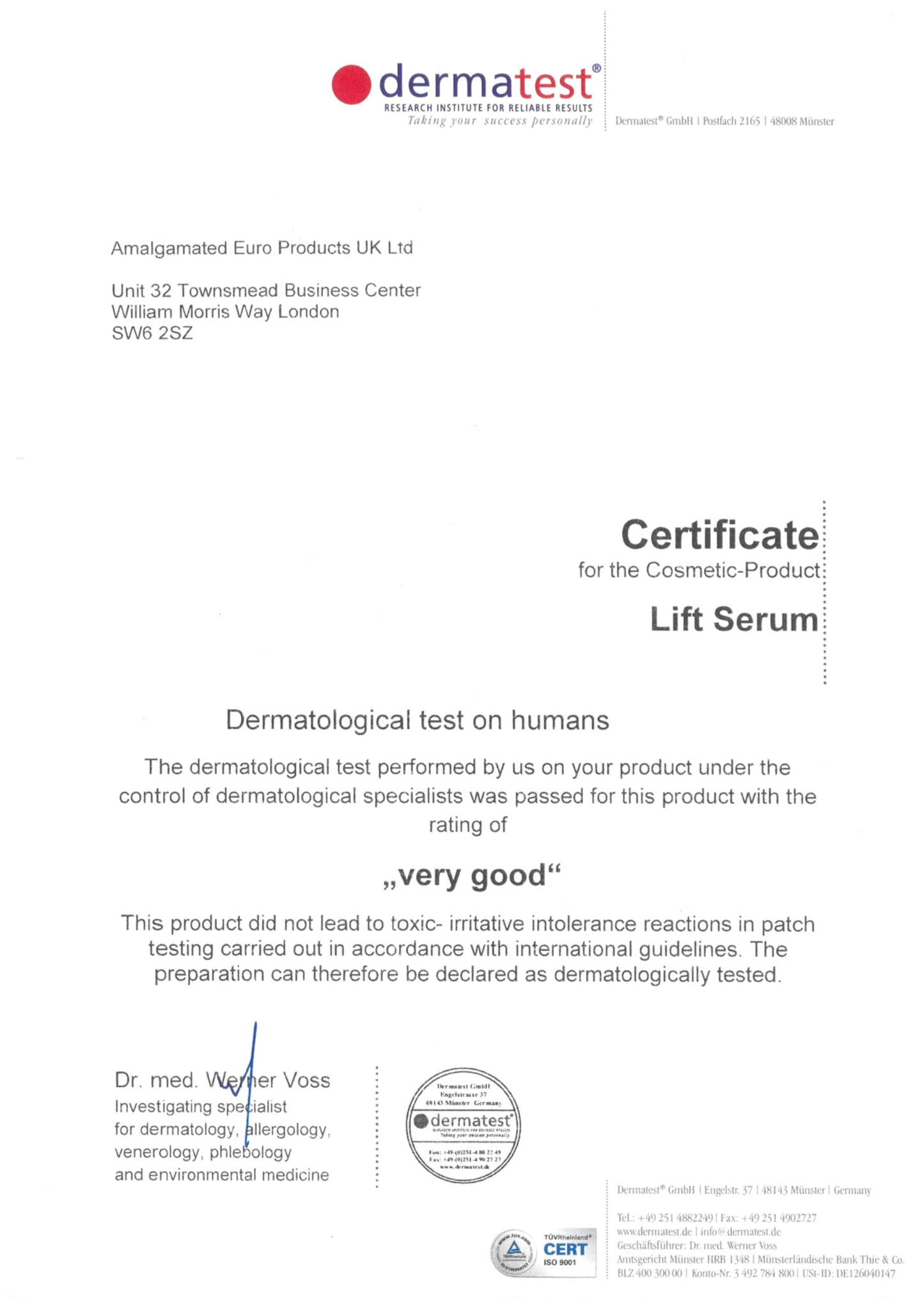 Cinere Anti Gravity Intensive Lifting Face Serum 30ml | Contains Vitamin C and Peptides | Anti-Aging | Skin Lift Serum | Anti Wrinkle | Skin Replumping serum | Skin Tightening Serum