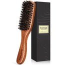 BEAUNTANGLY Hair Brush for Men, 100% Boar Bristle Hair Brush for Men Women’s Hair Smoothing, Styling, Detangling, Moisturizing, Adding Shine, Improving Blood Circulation, Promoting Hair Growth