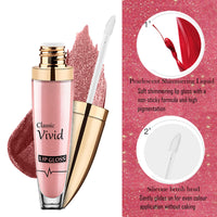 GEEWHILE Metallic Lip Gloss Glitter Lipstick Black Metallic Lipsticks Diamond Shimmer Matte Liquid Lipstick Waterproof Long Lasting Sparkly Metallic Black Lip Gloss Matte Metallic Lip Gloss for Women Girls