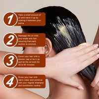 NIFEISHI Raw Batana Oil for Hair Growth and Repair, Pure & Organic Batana Oil from Honduras Stimulate Hair Growth, Prevent Hair Loss and Enhances Hair Thicknes, 120g